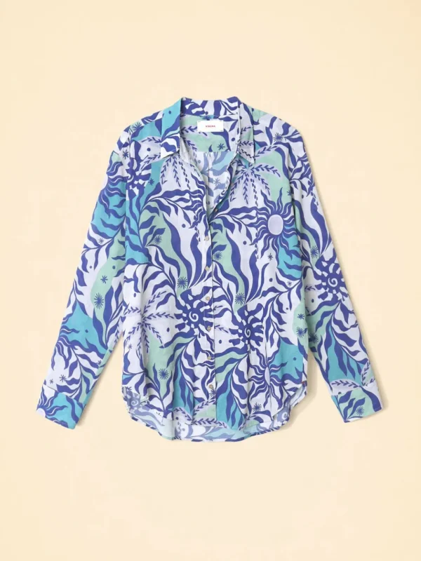 BEAU STELLAR BLAUW OVERHEMD