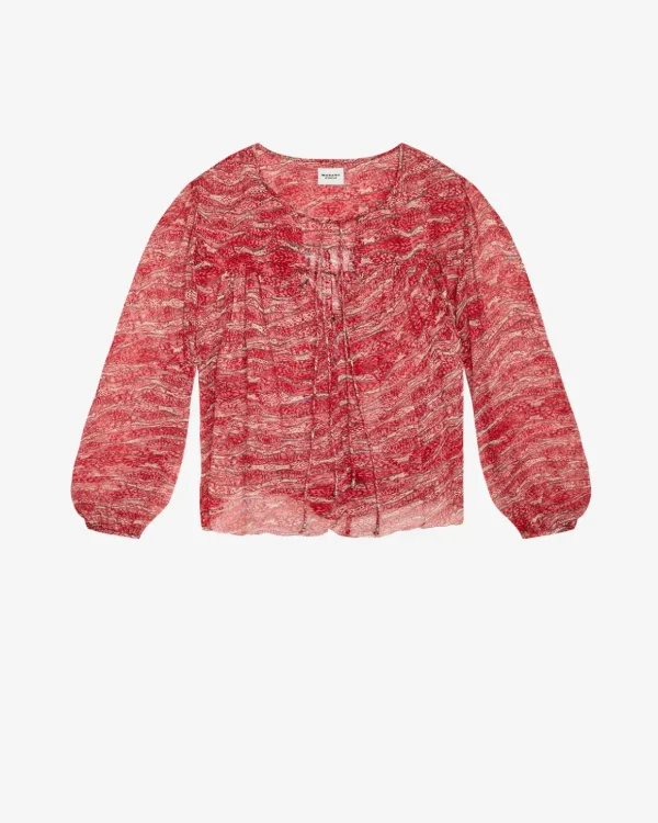 BLOUSE Advika ROUGE