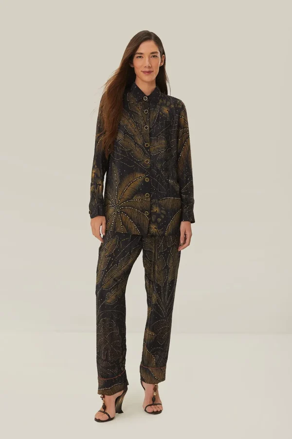 Chemise golden foliage