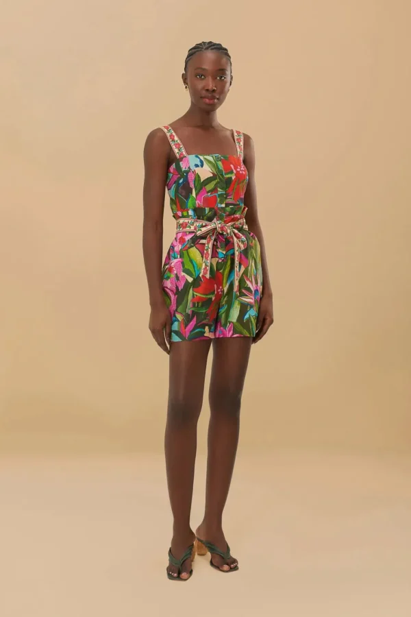 Combi short jardin de rêve