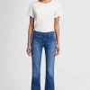 Jeans Bootcut slim illusion