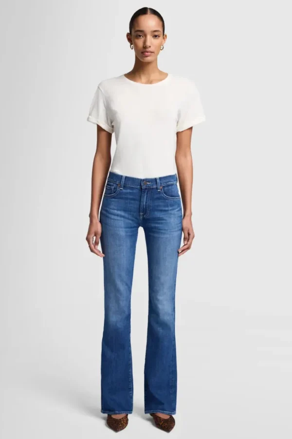 Jeans Bootcut slim illusion