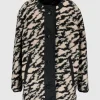 Korte jas met Fernelia-print