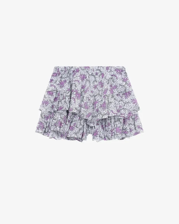Korte rok met print