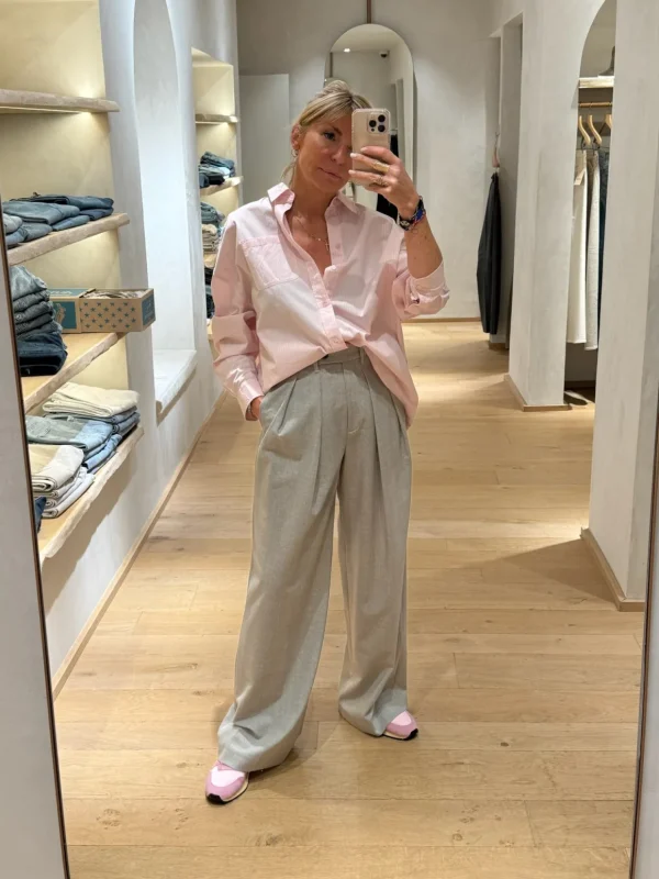 Pantalon SANDRA Palazzo à pinces