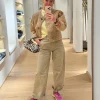Pantalon taille haute