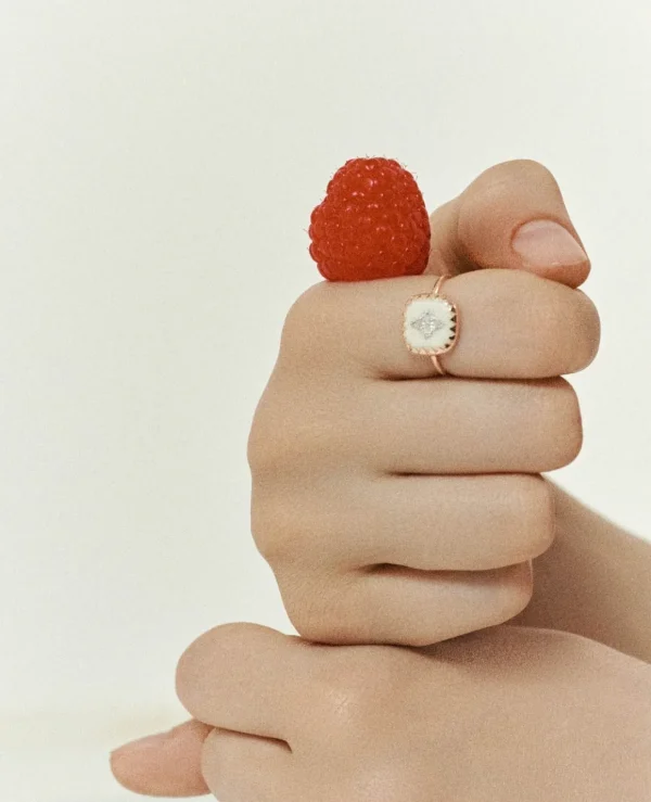 PIERROT WITTE RING