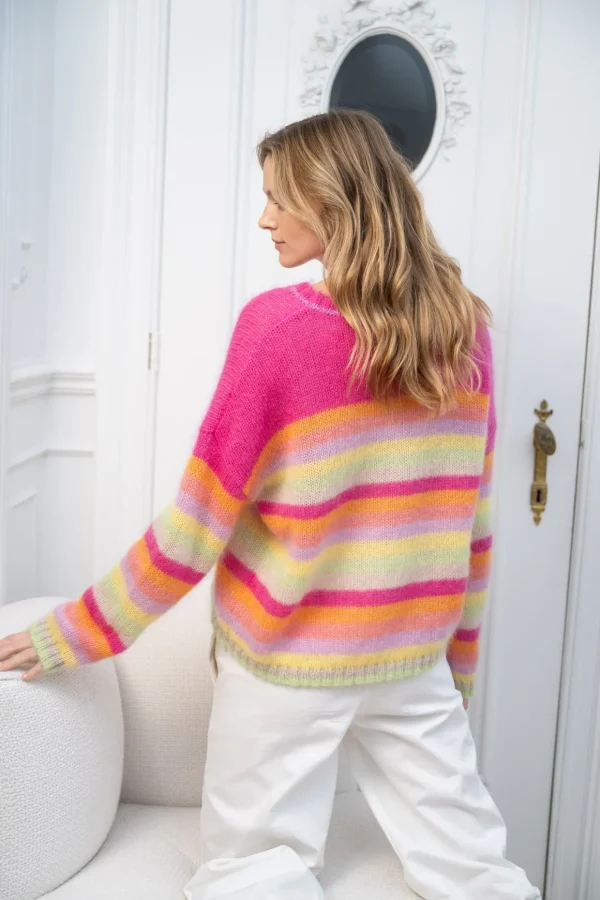 Pull mohair Massai