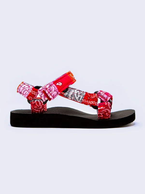 QUILT SANDALEN