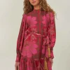 Robe mini print floral