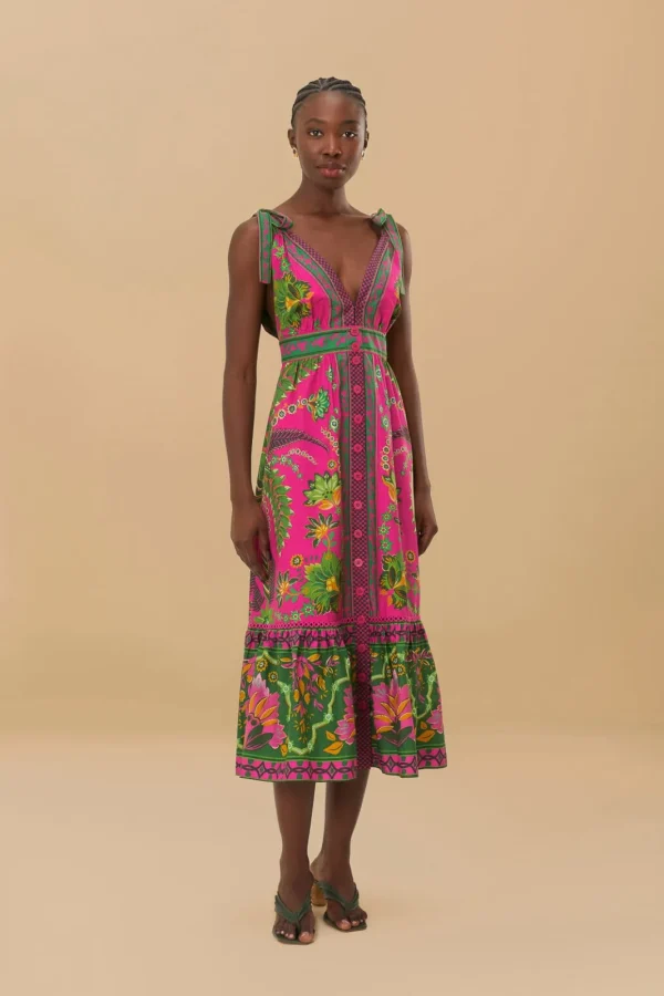 Robe print Ana Trapestry