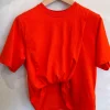 T-shirt rouge MSGM
