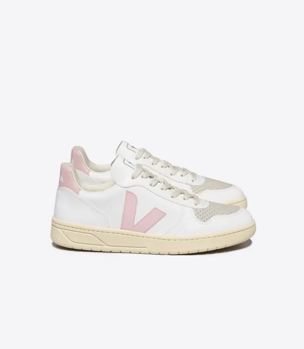 V-10 CWL WITTE BLOEMBLAADJE SNEAKERS