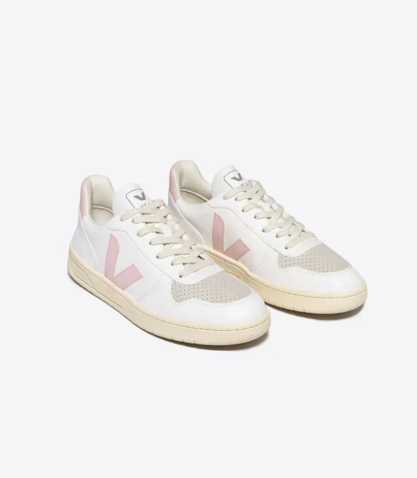 V-10 CWL WITTE BLOEMBLAADJE SNEAKERS