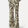 Wijde fluwelen broek