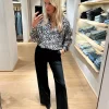 ZWARTE RECHTE BROEK